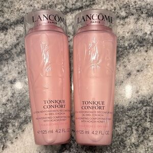 Lancôme Tonique Confort Rehydrating Toner - Pink (2) 4.2oz new